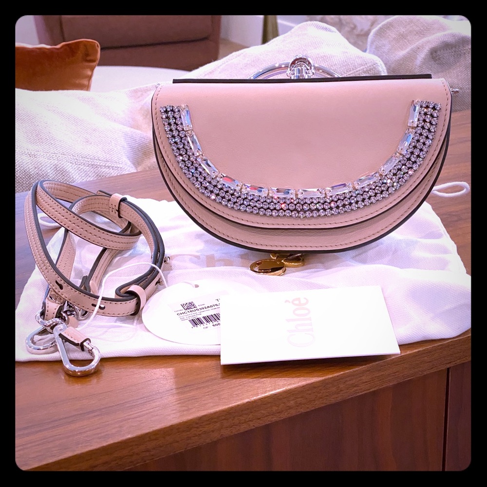 💯 NWT Chloe small Nile bracelet/crossbody bag